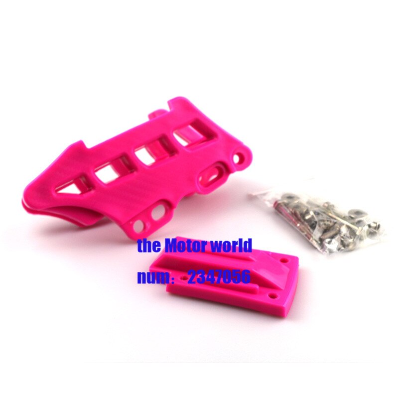 Motorcycle CNC Plastic Chain Guide Sprocket Guard Protector For Suzuki RM125 RM250 RMZ250 RMZ450 RMX450Z DRZ450S DRZ450R
