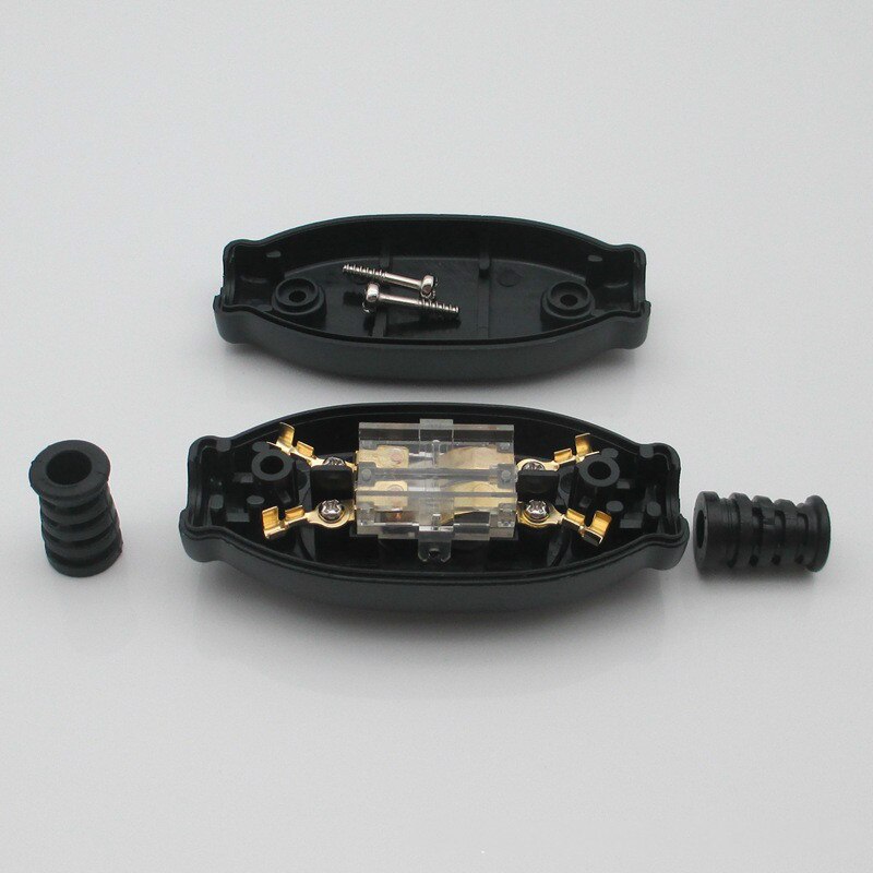 1 PCS Waterproof In Line Switch Cord Switch Round Wire Silver Contact Double Cut Switch Dust Switch 3A 250V