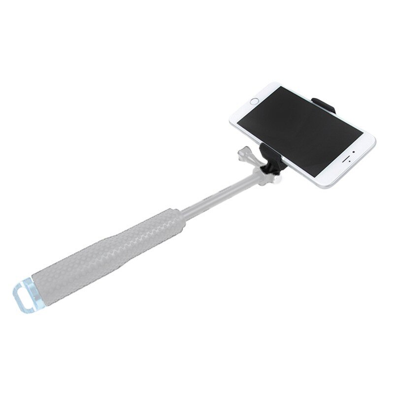 GoPro Selfie stick Aansluiten Smart Telefoon Clip voor iPhone Xiaomi Samsung Huawei Mobiele/Mobiele Telefoon Statief Monopod Adapter Mount