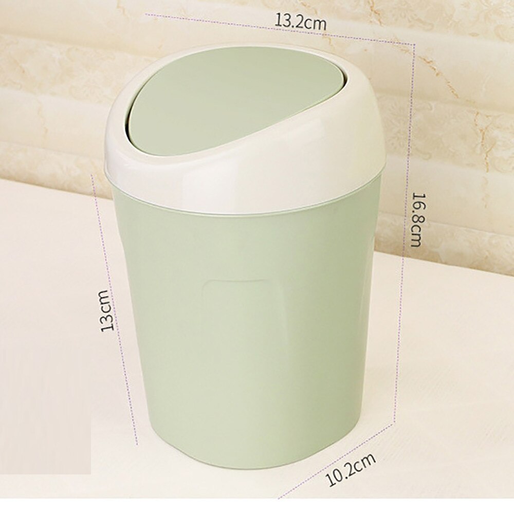 Escritorio Mini pequeño cubo de basura de escritorio cesta de basura hogar/Oficina suministros de basura cubo de basura artículos diversos caja de barril # T5P