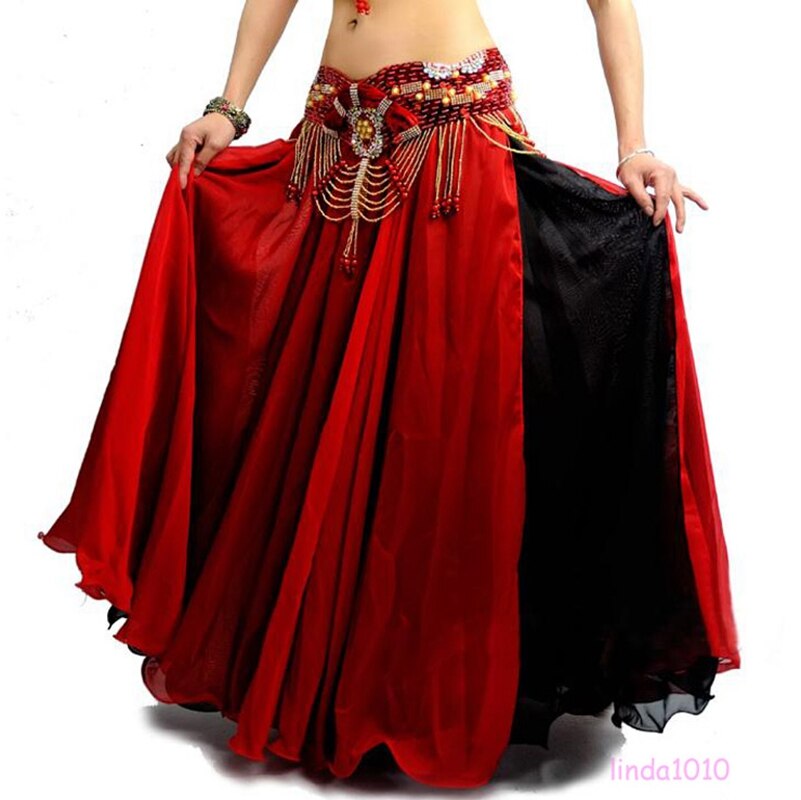 bellydancing skirts belly dance skirt costume training dress or performance -6002