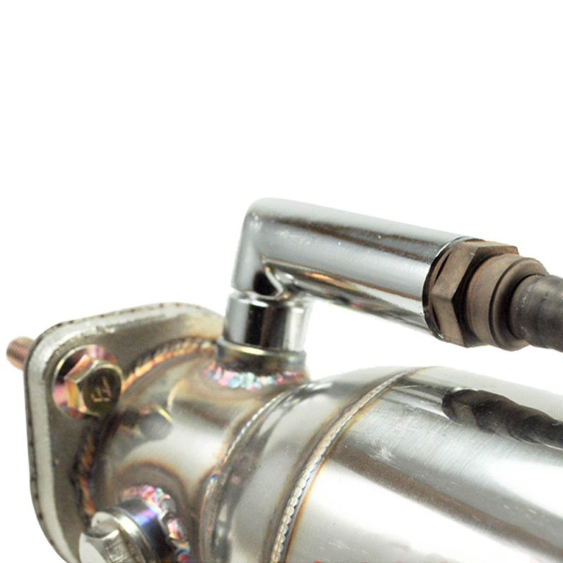 1pc M18*1.5 Car Catalytic Converter O2 Oxygen Sensor Angled Extender Extension Spacer 90 Degree CEL Fix Sensor Adapter 76mm