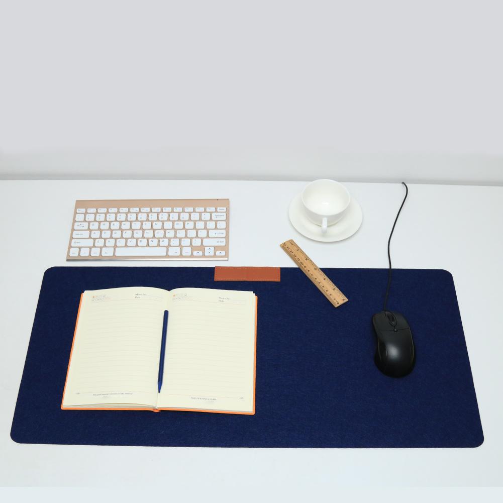 Große Büro Computer Schreibtisch Matte Moderne Tisch Tastatur Maus Pad Wollfilz Laptop Kissen Schreibtisch Matte Gamer Mauspad Matte Neue