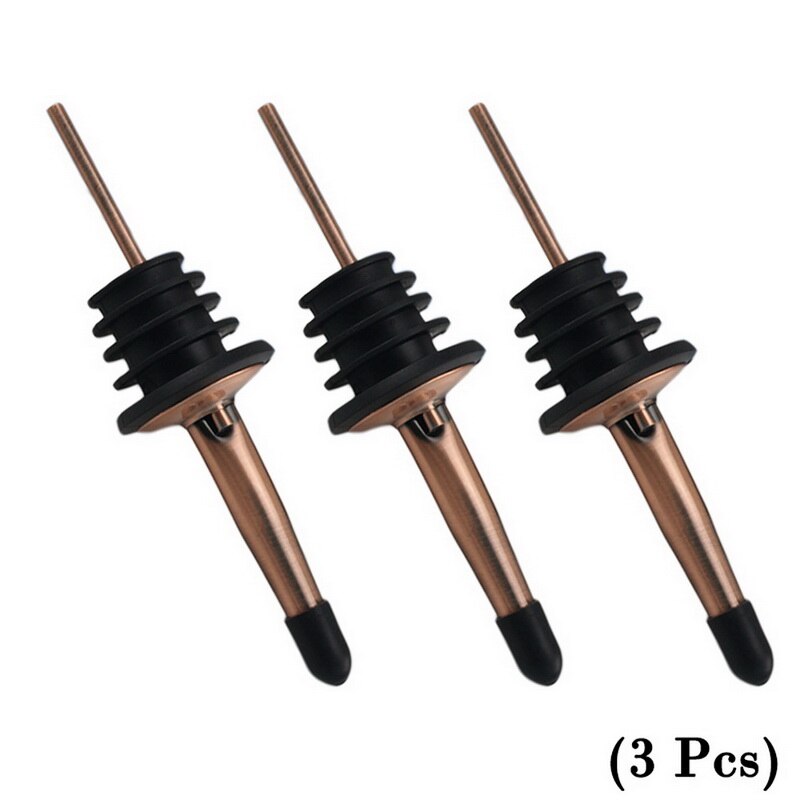 Stainless Steel Wine Liquor Pourer Wine Bottle Pourer Stopper Oil Bottle Pourer Quick Aerating Pouring Tool Portable Filter: C-3