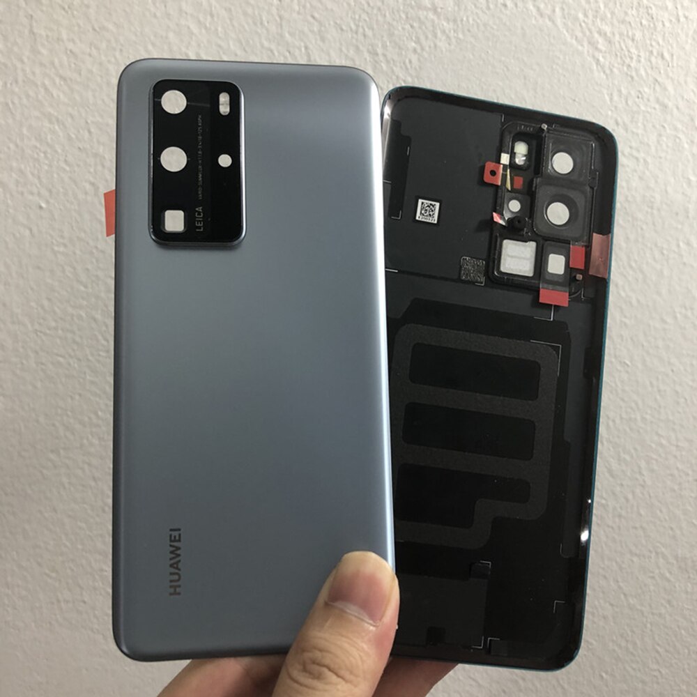 Originele Rear Terug Behuizing Deur Voor Huawei P40 Pro Glas Batterij Cover Voor P40 P 40 Back Cover Behuizing Vervanging onderdelen