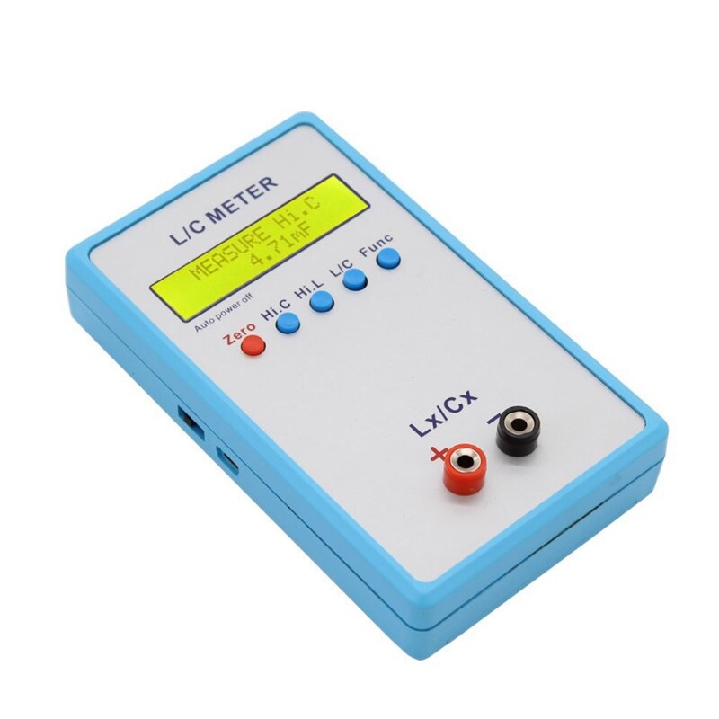 LC-200A Handheld LCD Digital Display Capacitance Inductance Meter LC Meter 0.1pF-100mF 1uH-100H