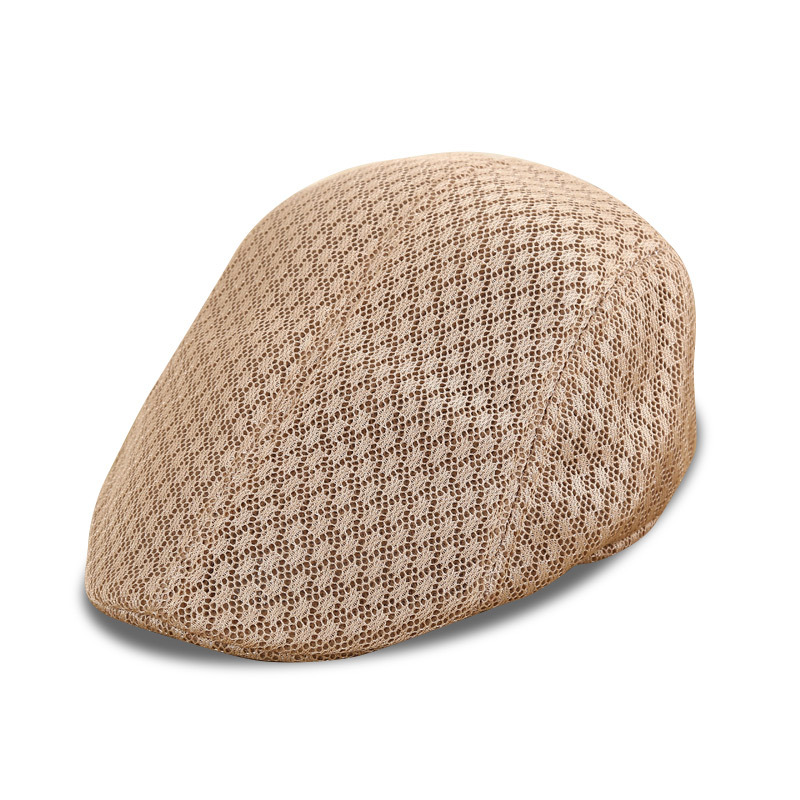 Summer Mesh Beret Cap Men Women Newsboy Hat Visors Sun Hat Outdoor Mens Flat Caps Berets Casquette Boina Caps