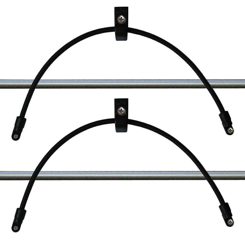 1 Set 12'' Kayak Bungee Paddle Holder Kayak Paddle Keepers Kit For Kayak & Canoe Excellent Workmanship Long Service Life