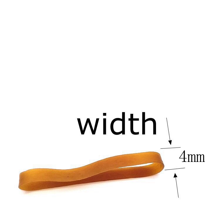 Breedte Ruber Band Thuis Accommodatie Kantoorbenodigdheden 30X4mm Hoge Elasticiteit Natuur Studie En Kantoor Houder Rubber Band