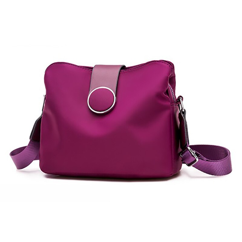 Dametaske sommer super stilfulde håndtasker kvinder tasker kvinde messenger skulder crossbody taske super sælger: Lilla