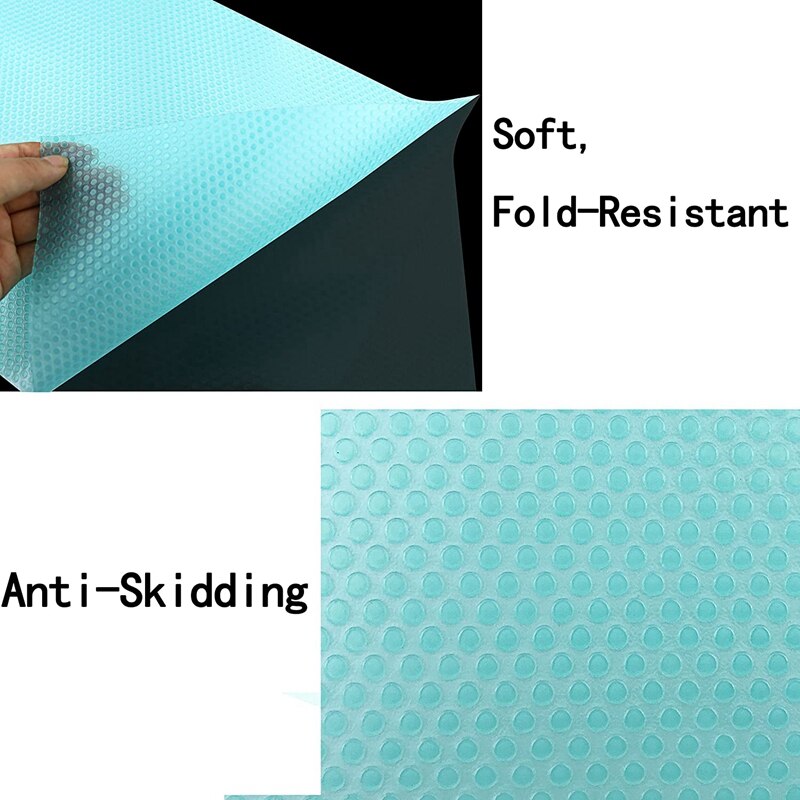 9 Pack Kühlschrank Matten Regal Matten Waschbar Kühlschrank Matten, Können Geschnitten Werden Kühlschrank Liner, Schublade Tisch Sets
