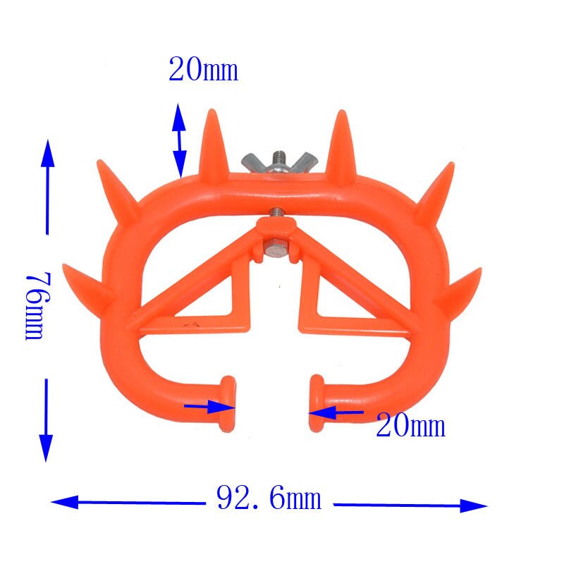 2 pcs of beef nose cow weaner denim pliers for spicy nose durable cattle weaning anti-sucking milking machine