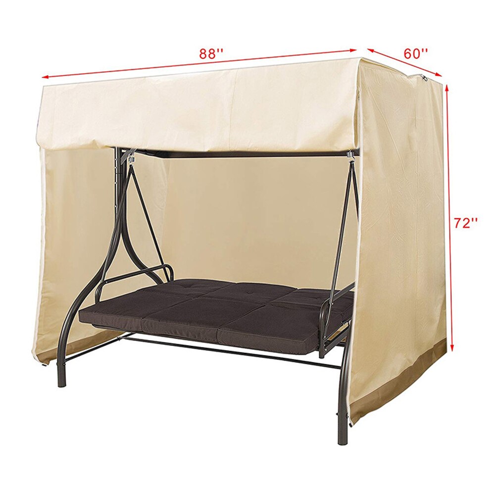 Seater Garden Swing Cover Patio Swing Chair Outdoor Garden Hammock Cover