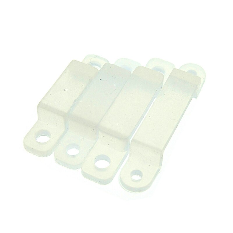 LED Strip Holder 10pcs/lot 10mm 12mm 15mm 18mm Silica gel Holder for LED Strip Fixed to the wall