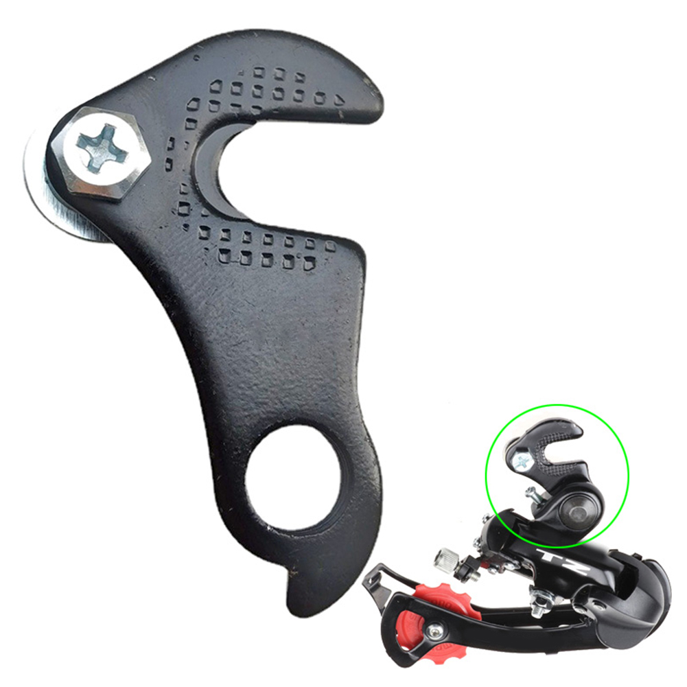 Soporte de suspensión de desviador trasero de bicicleta de montaña, convertidor de gancho trasero portátil para ciclismo, accesorios de herramientas de reparación, 1-5 piezas