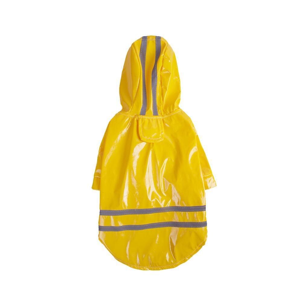 Chubasquero reflectante para perros, chaqueta para perro impermeable con capucha para perros, Chihuahua y Yorkshire