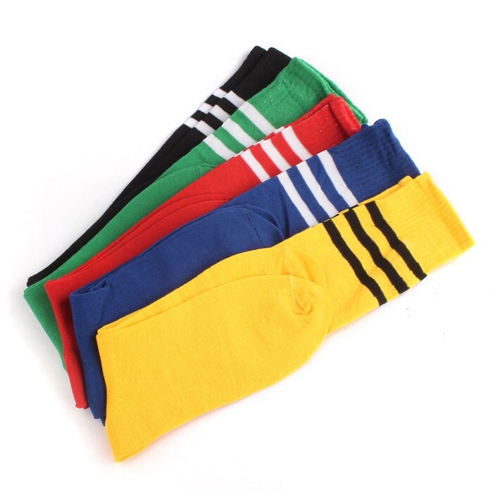 1 Pair THIGH HIGH SOCKS Over Knee Girls Womens Cheerleader Japanese Harajuku skateboard Japanese Cotton ladies socks skarpetki