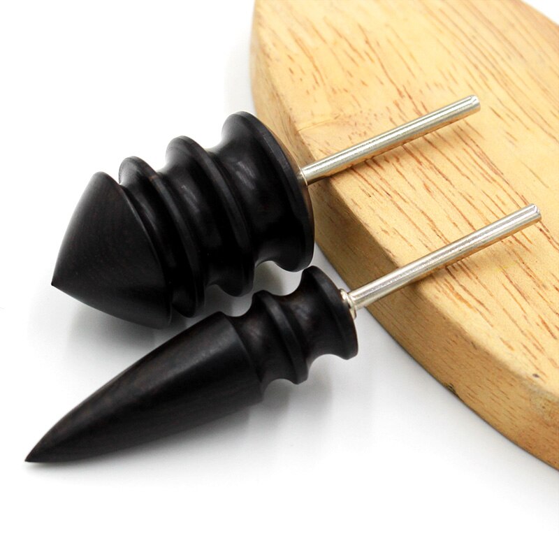 Blackwood Leather Edge Burnisher Leather Polished Grinding Set Wood Edge Slicker Leather Tools Leather Polished Rod