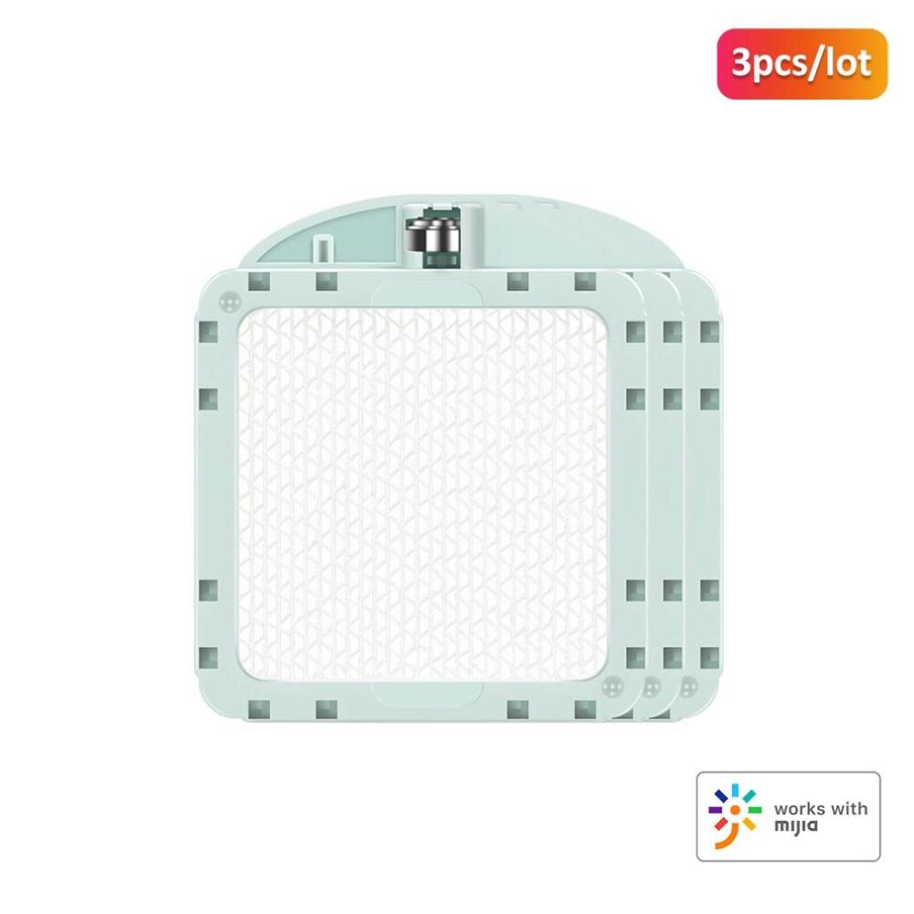 Xiaomi Mijia moustique répulsif tueur Version intelligente commutateur de minuterie de téléphone avec utilisation de la lumière LED 90 jours de travail dans l'application mihome: 3pcs Repellent pad