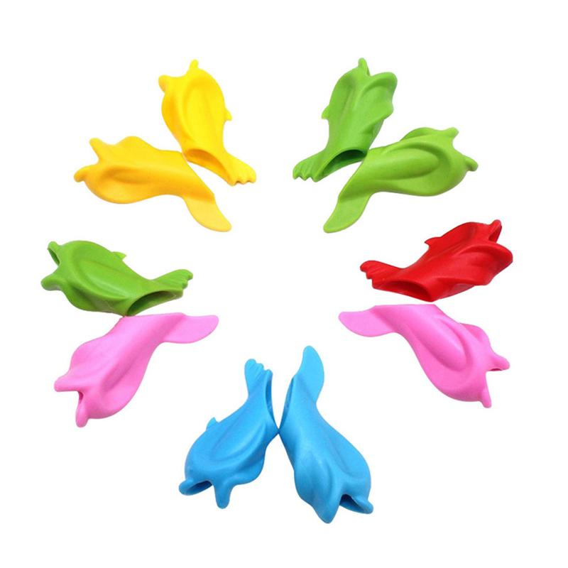 19 pièces enfants écriture dispositif de formation Crossover stylo pince aide à l'écriture pour enfants enfants devoirs dessin (couleur aléatoire)
