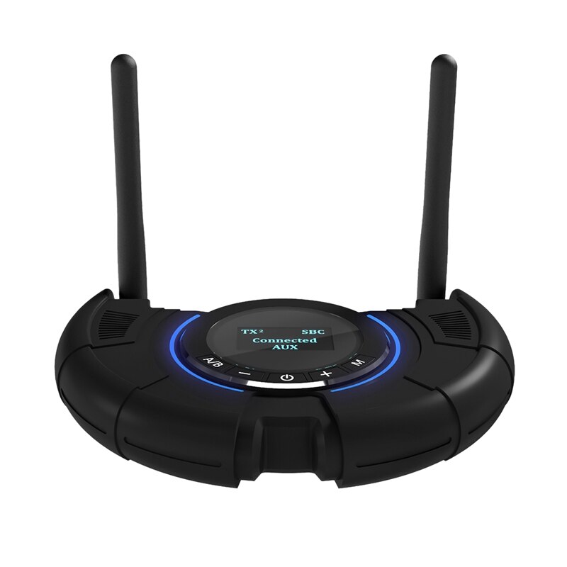 Bluetooth Receiver Transmitter 2 in 1 CSR8675 Bluetooth 5.0 Adapter Sn Display APP Control: Default Title