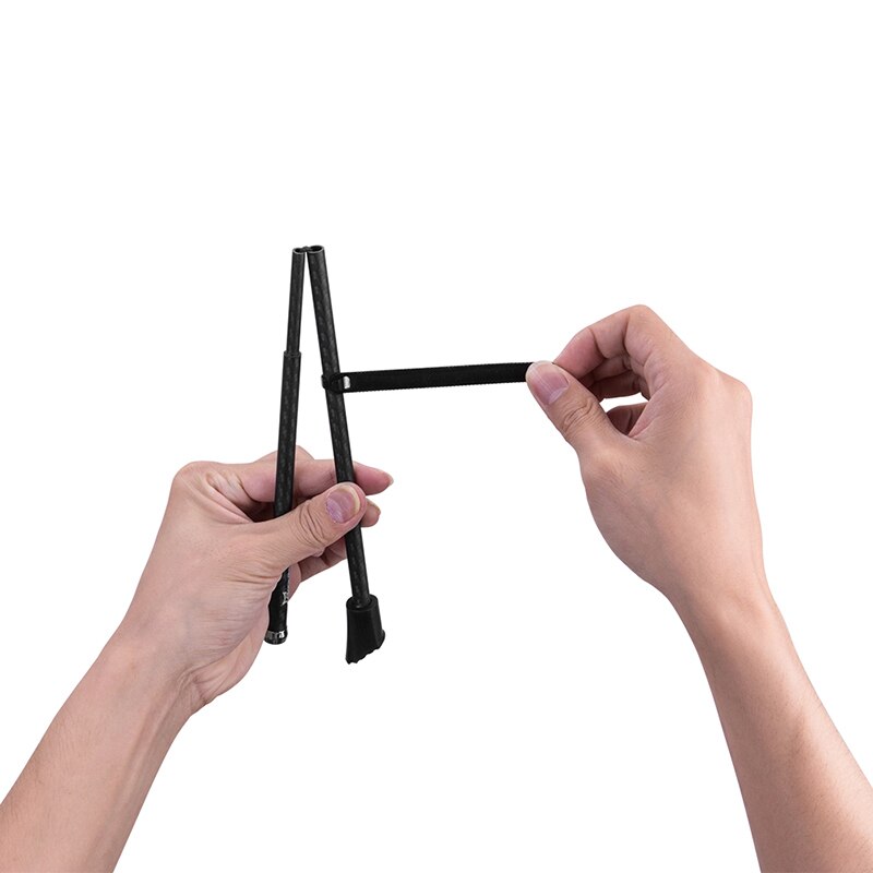 Rockbros Ultralight Quick Release Bicycle Kickstand Stainless Steel/Carbon Fiber Styles Bike Side Stand Bicycle Accessories