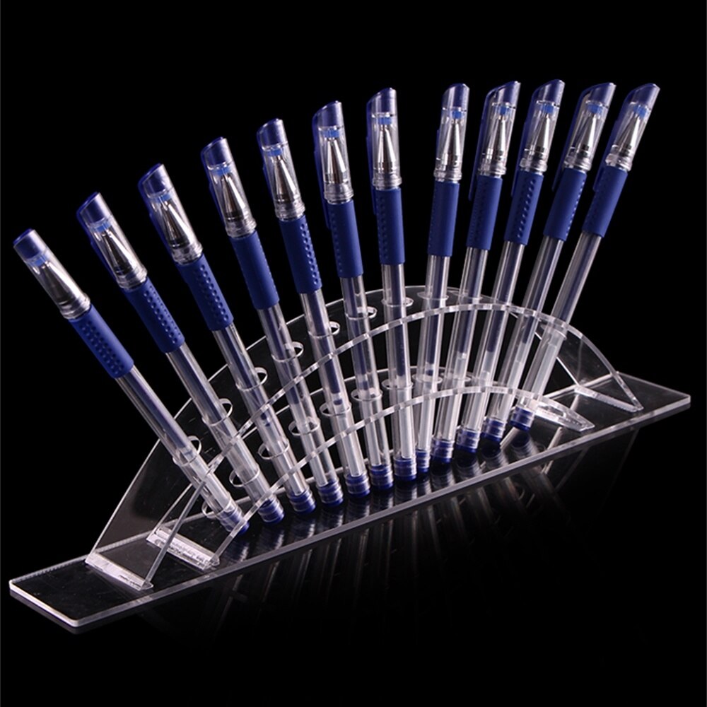 Marker Pen Houder Acryl Bureau Organizer 2 Maten Organizer Opslag Voor Art Markers Pennen Borstel Pennen Display Rack