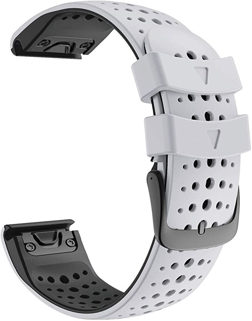 Anbest Siliconen Horloge Band 22Mm Breedte Vervanging Band Voor Fenix 6 5 5 Plus 6 Pro Band Voor Forerunner 935 945