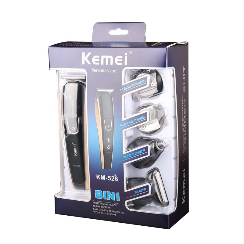 5 In 1 Hair Trimmer Personal Care Kit Rechargeable Nose & Hair & Beard Trimmer Multi-functional Male Electric Hair Clipper: with box