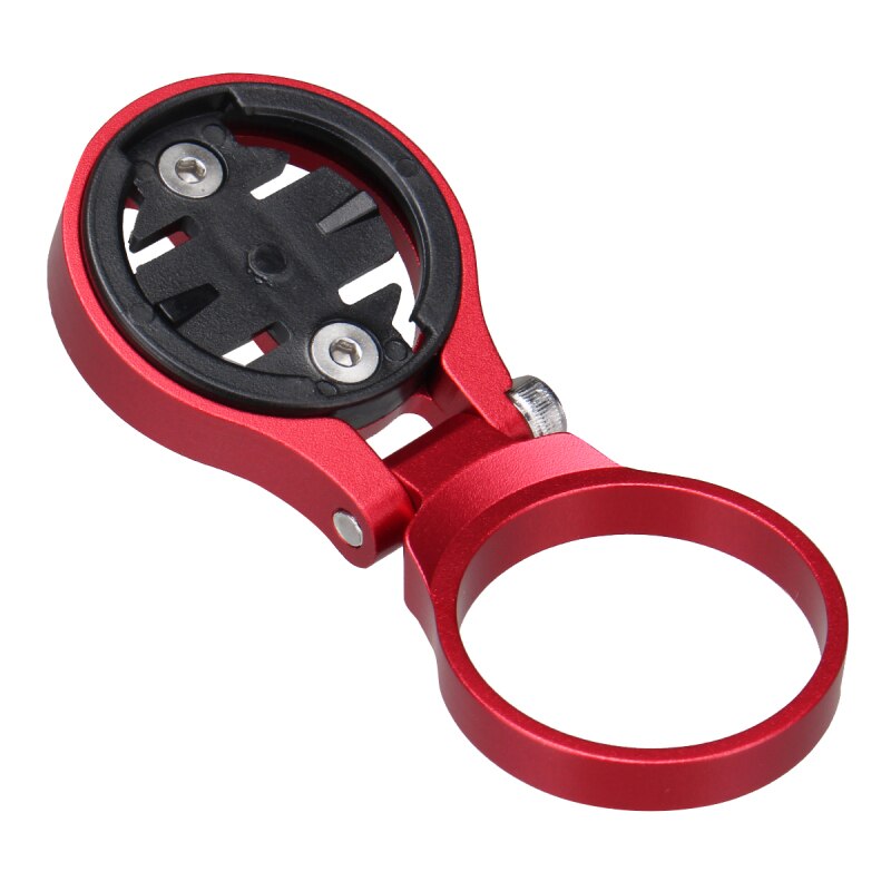 For Garmin Edge Bike Computer Mount Stem Stopwatch GPS Cycling Front Support Top Cap Folding Bracket Accessories: Red