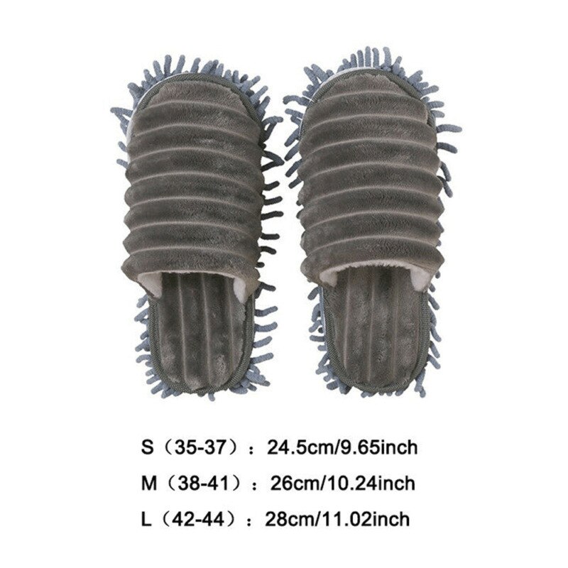 Chanclas para limpieza de suelo, accesorio para limpiar el pie, mopa, zapatos, herramienta de limpieza, 1 par