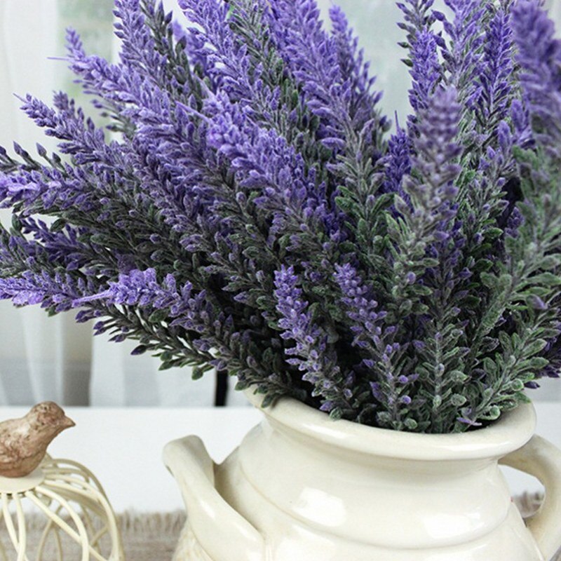 Romantic Provence decoration lavender flower silk artificial flowers grain decorative Simulation of aquatic plants