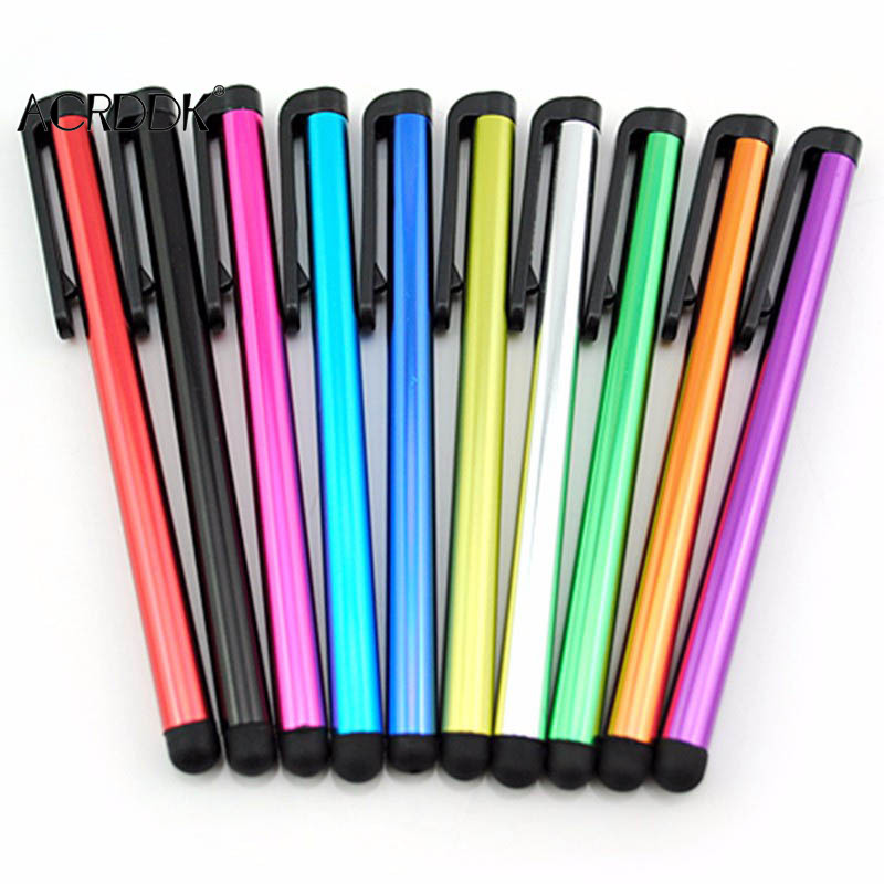 1/3/6/9Pcs Capacitieve Touchscreen Stylus Pen Voor Iphone Ipad Huawei Smart Telefoon Tablet Pc mobiele Telefoon Accessoires Willekeurige Kleur