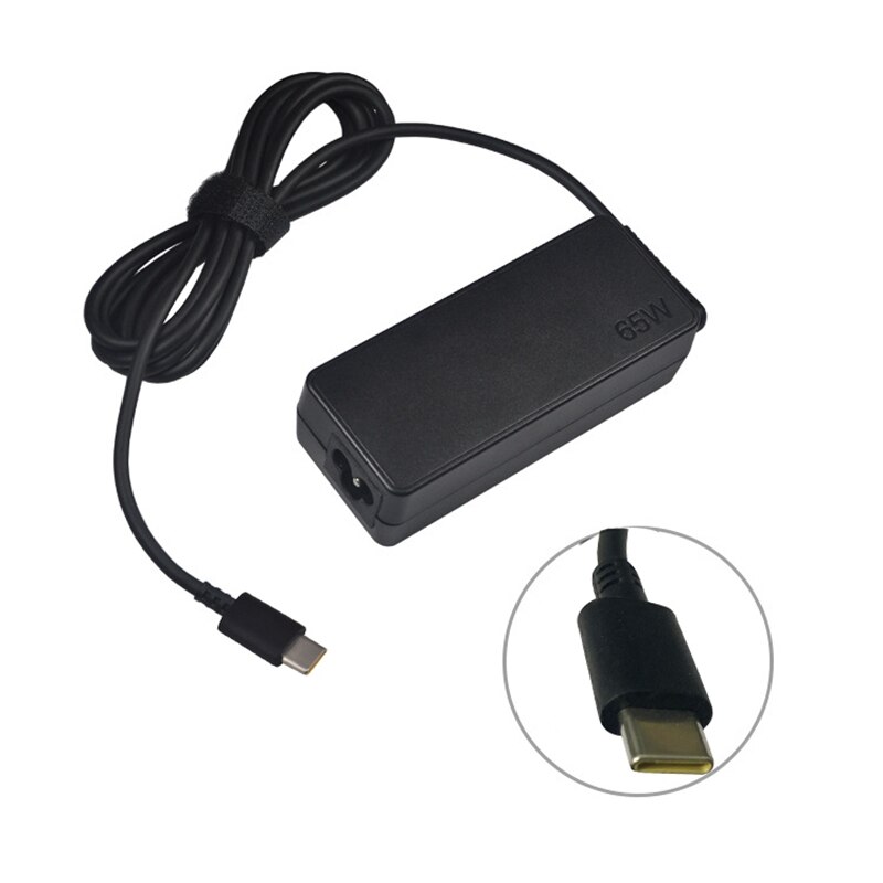 20v 3,25 a 65w 15v 3a 45w usb type-c laptop charger adapter power supply for lenovo miix 720/ pro / x1 /t570/ p51s