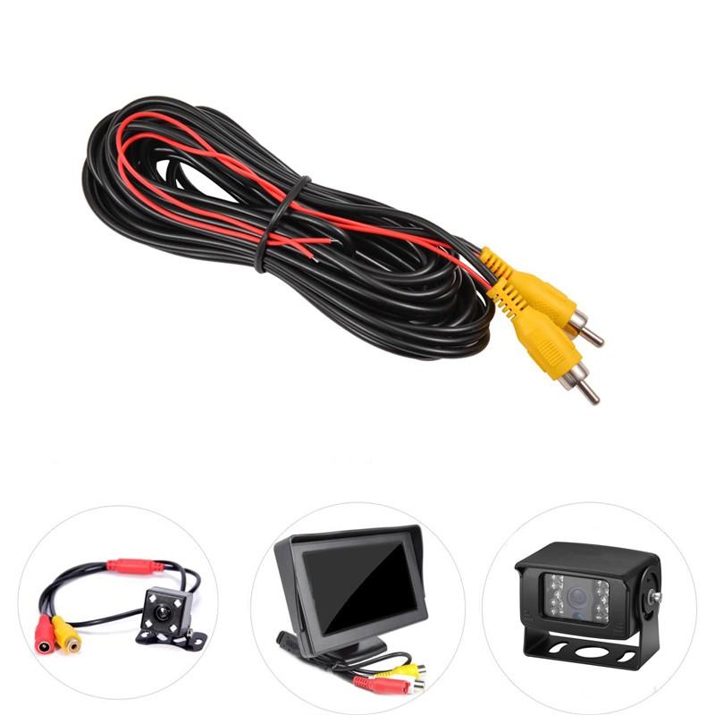 10m Video Cable For Auto Rear View Camera Super Long 10 Meters RCA Backup Reverse Camera Wire For Truck Lorry Monitor Cable