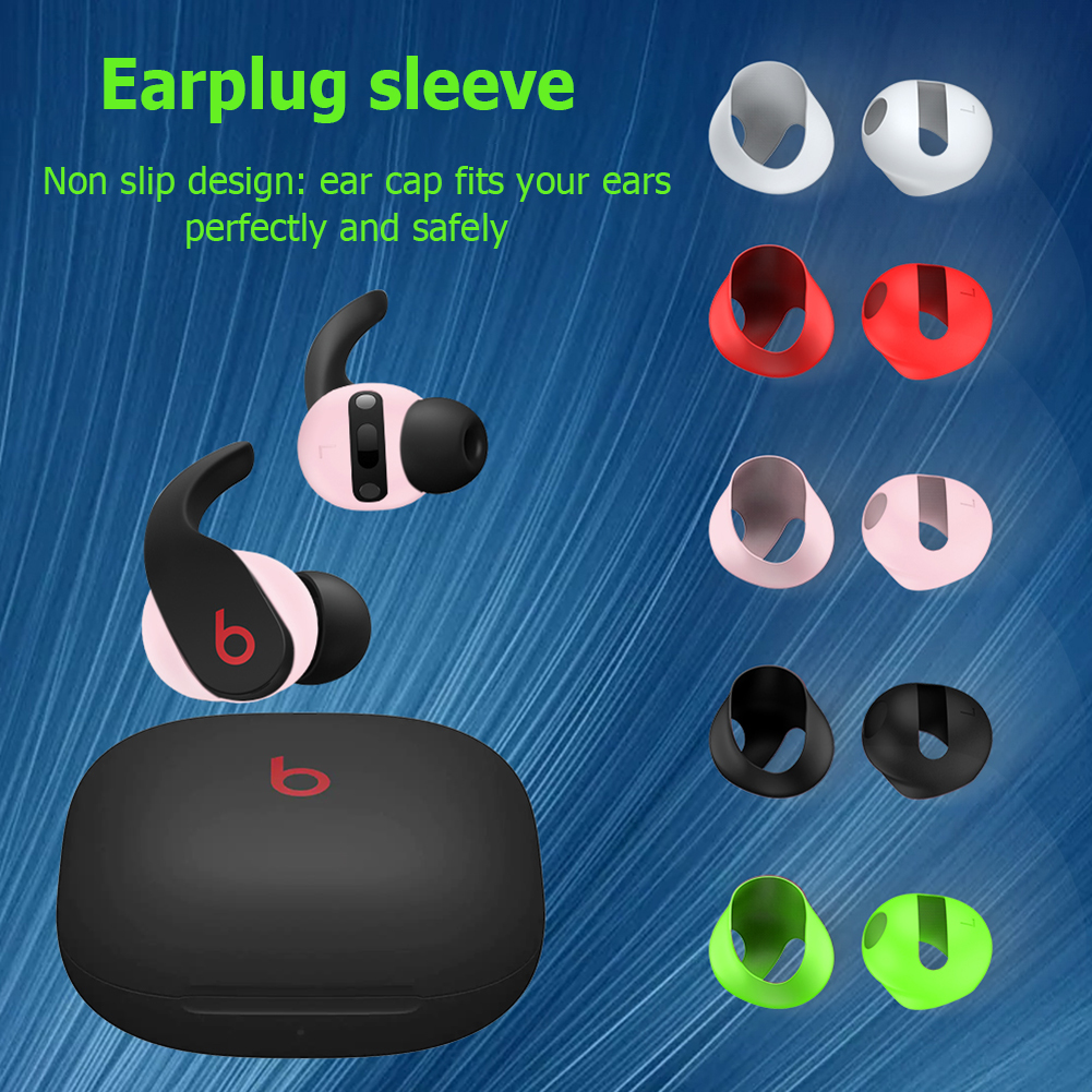 5 paar siliconen oordopjes covers antislip beschermende oorhoezen huid oordopjes accessoires oortelefoon oordopjes voor Beats Fit Pro