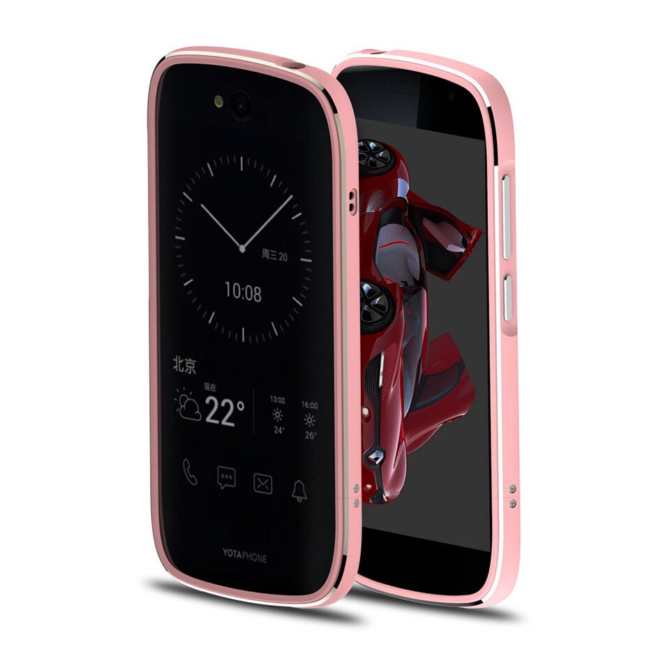 Luxury Phone Cover for YotaPhone 2 Bumper Case Aluminum Metal Cover 5 inch