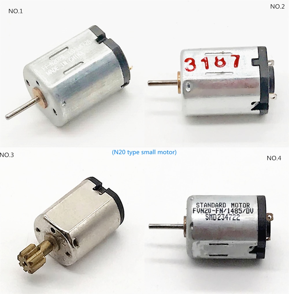 Mini Dc Snelheid 3V 1V 6V 7.5V Motor FF-N20 Diy Cw Ccw Speelgoed Auto Tandenborstel Vingerafdruk codeslot Usb Ventilator Delen