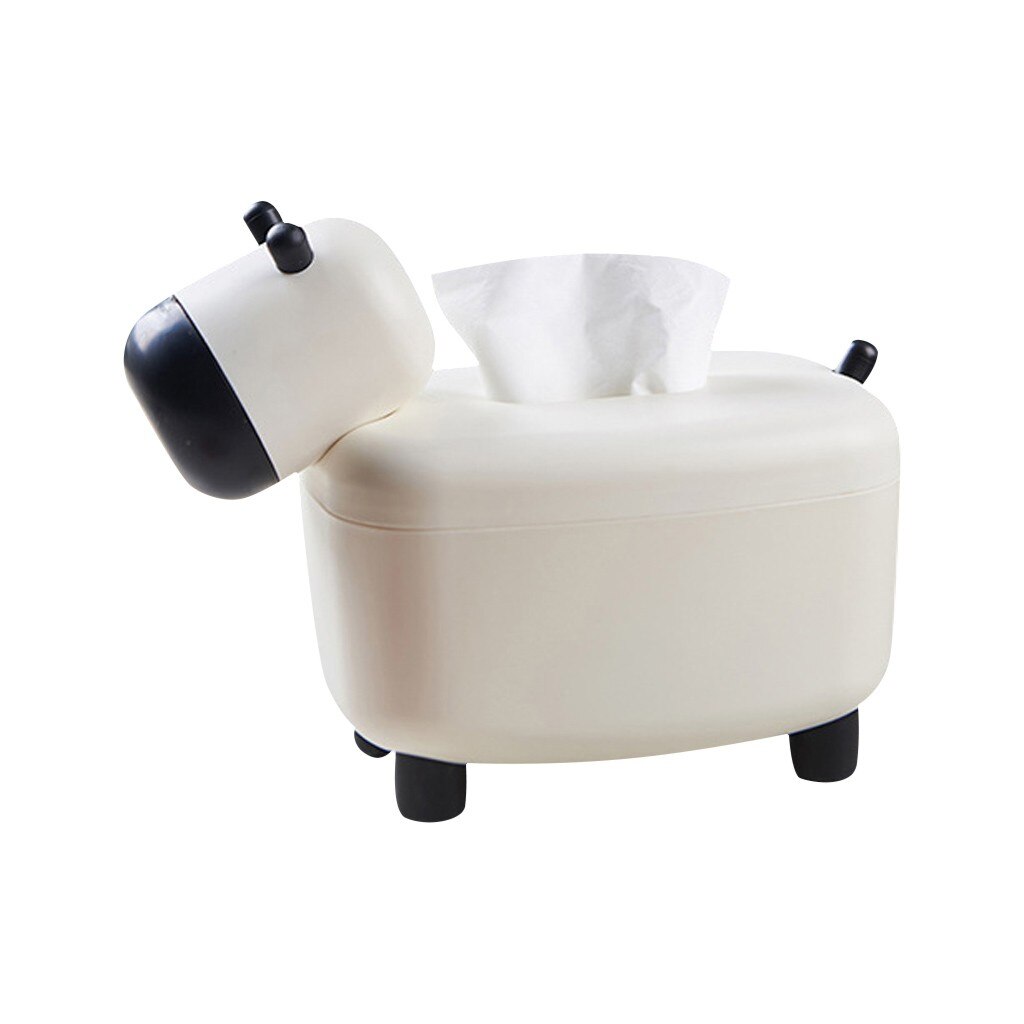 Papierrol Pompen Universele Tissue Doos Desktop Tandenstoker Doos Creatieve Cartoon Vorm Opbergdoos Multifunctionele Tissue Doos: Default Title