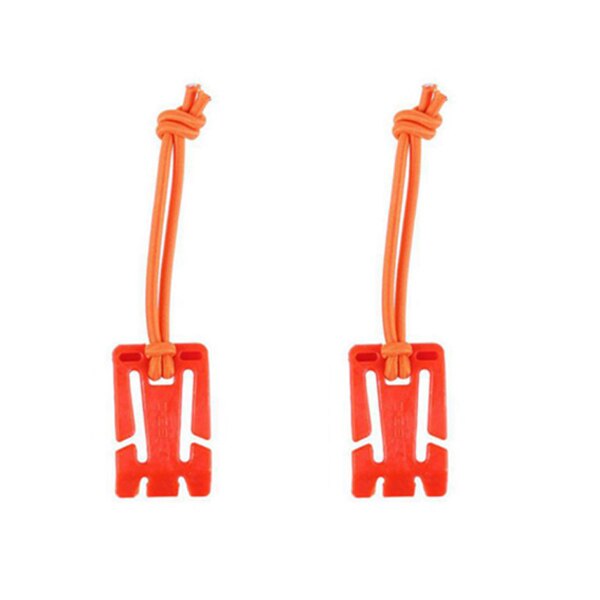 Manille mousqueton attache quickdrew Molle sangle sac à dos Camp randonnée montagne escalade boucle extérieure Snap Lock Grimlock: 2Pcs Orange