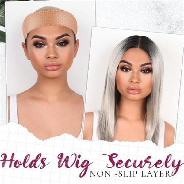 Sécurisé Perruque Pince Bandeau Transparent Réglable Élastique Perruque De Supérieure Grap Pour Lacet Perruques Fixer Perruque Femmes Bande De Cheveux