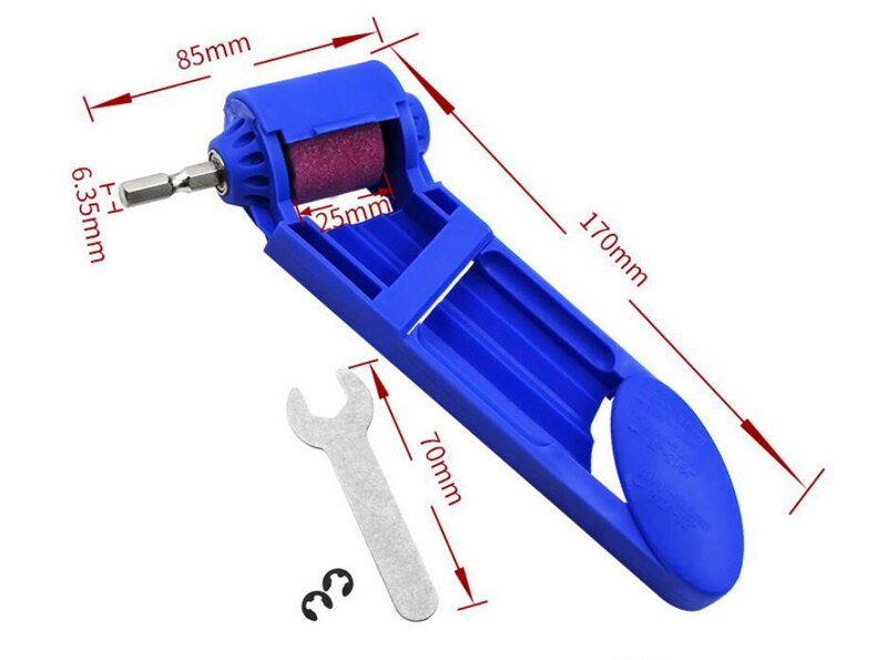 Elektrische Mes Twist Boor Mini Hoek Slijpmachine Power Tool Draagbare Boor Grinder Bit Kit Slijper Slijpschijf