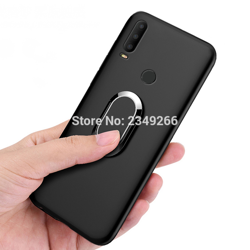 Case voor Alcatel 3X2019 Cover 6.52 inch Soft Black Silicone Cover voor Alcatel 3X2019 5048U 5048Y telefoon Gevallen