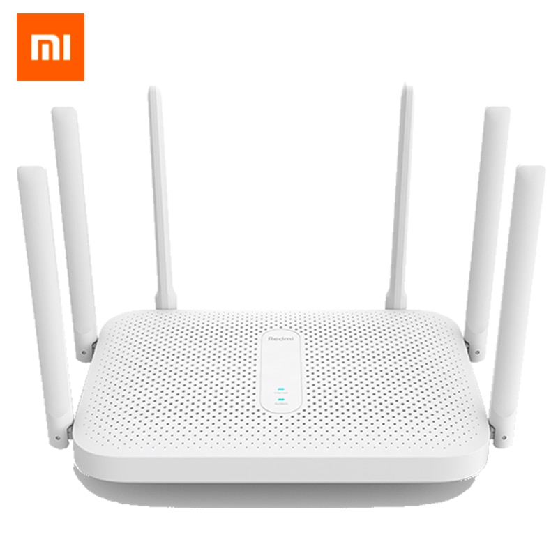 Xiaomi Redmi Router AC2100 2.4G 5G Gigabit Dual Band Wireless Router 6 High Gain Antennas 128MB Open WRT WiFi Router Easy Setup