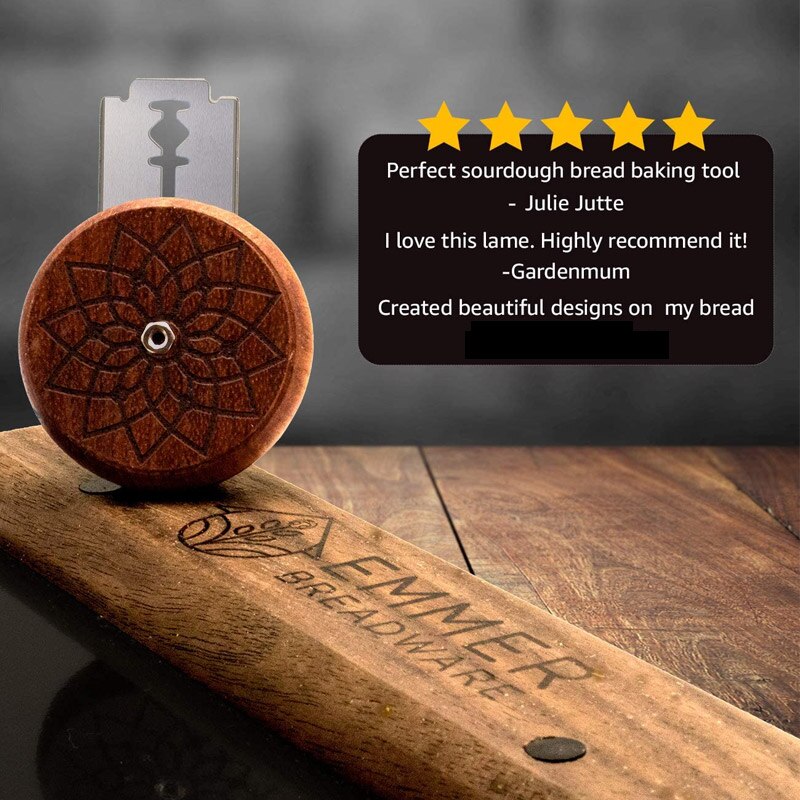 Bread Lame Set Hand Crafted with Cotton Pastry Bakers Dough Proofing Couche for Dough Scoring Slashing Tools Baking Bread Tools