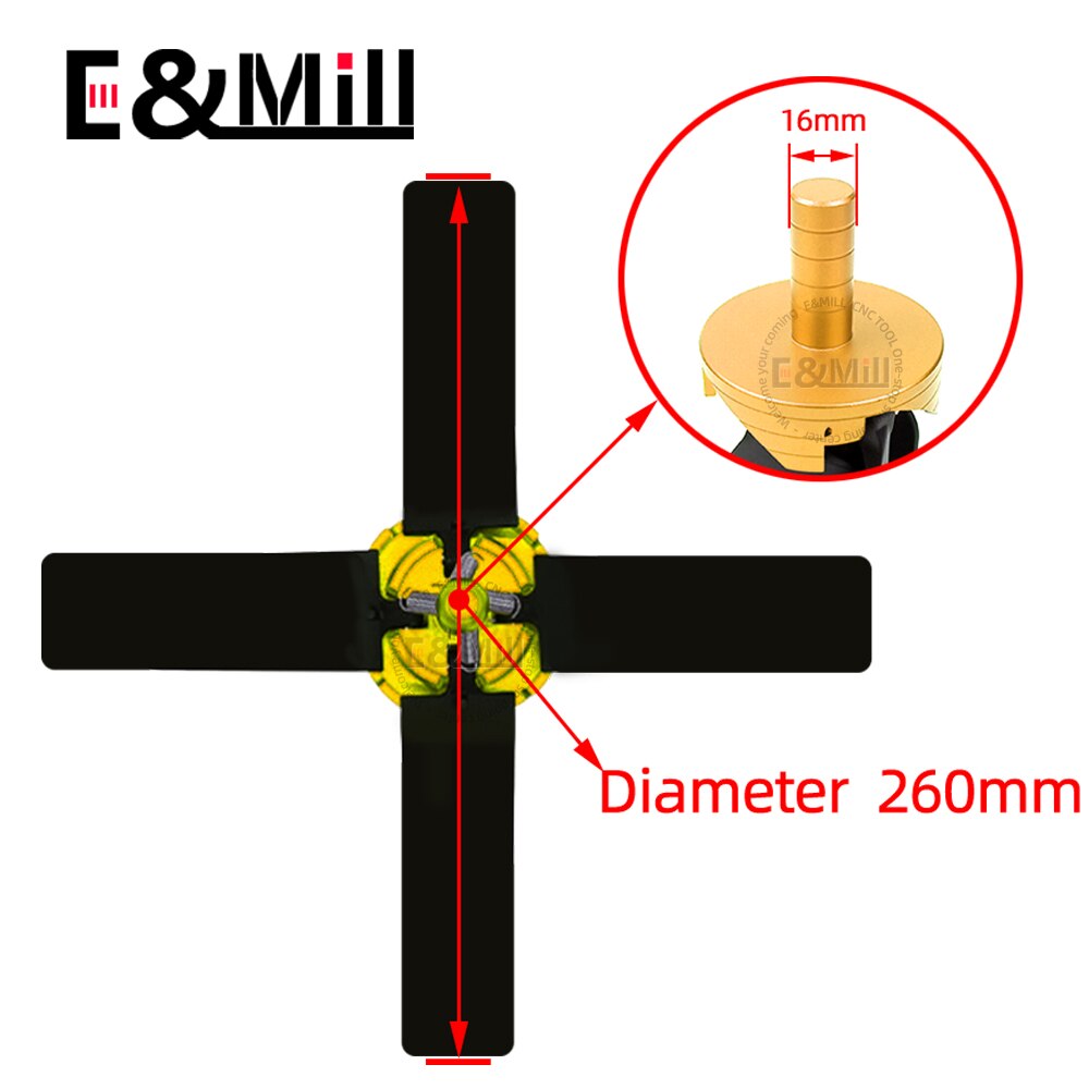 D16 CNC Machine Chip Remover Fan 260mm fan Scrap Sweeper Automatic Cleaning Tool Engraver Dust Removing industrial waste scraper