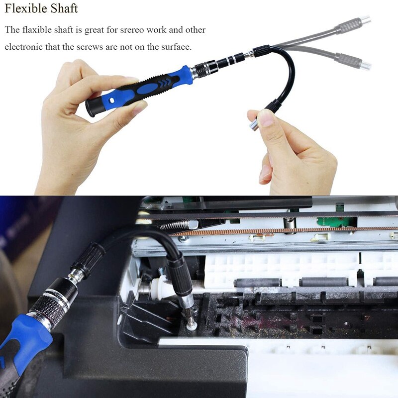 119 in 1 präzisionsschraubendreher-set, diy-reparaturwerkzeug-set für handy, laptop, pc, uhr, kleines schraubendreher-set