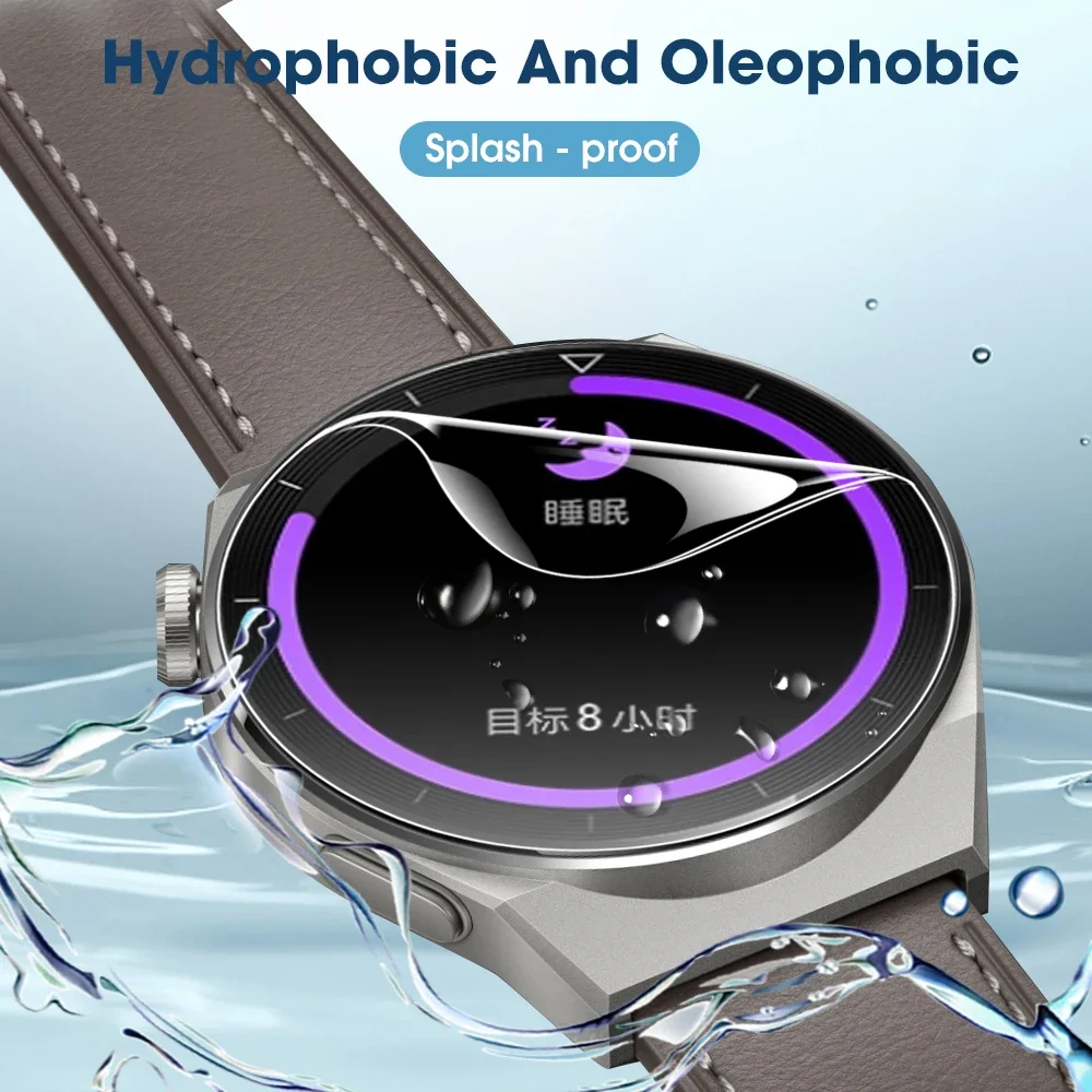 Weiche Hydrogel-Schutzfolie für Huawei Uhr GT 4 3 GT2 41/46/42/43 mm Displayschutzfolie für Huawei Huawai GT4 GT3 Profi GT CYBER