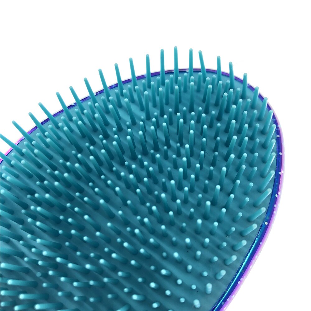 Brosse à cheveux en forme d&#39;œuf rond, outils de coiffure doux, peigne démêlant, Salon, soins capillaires, voyage, 1 pièce