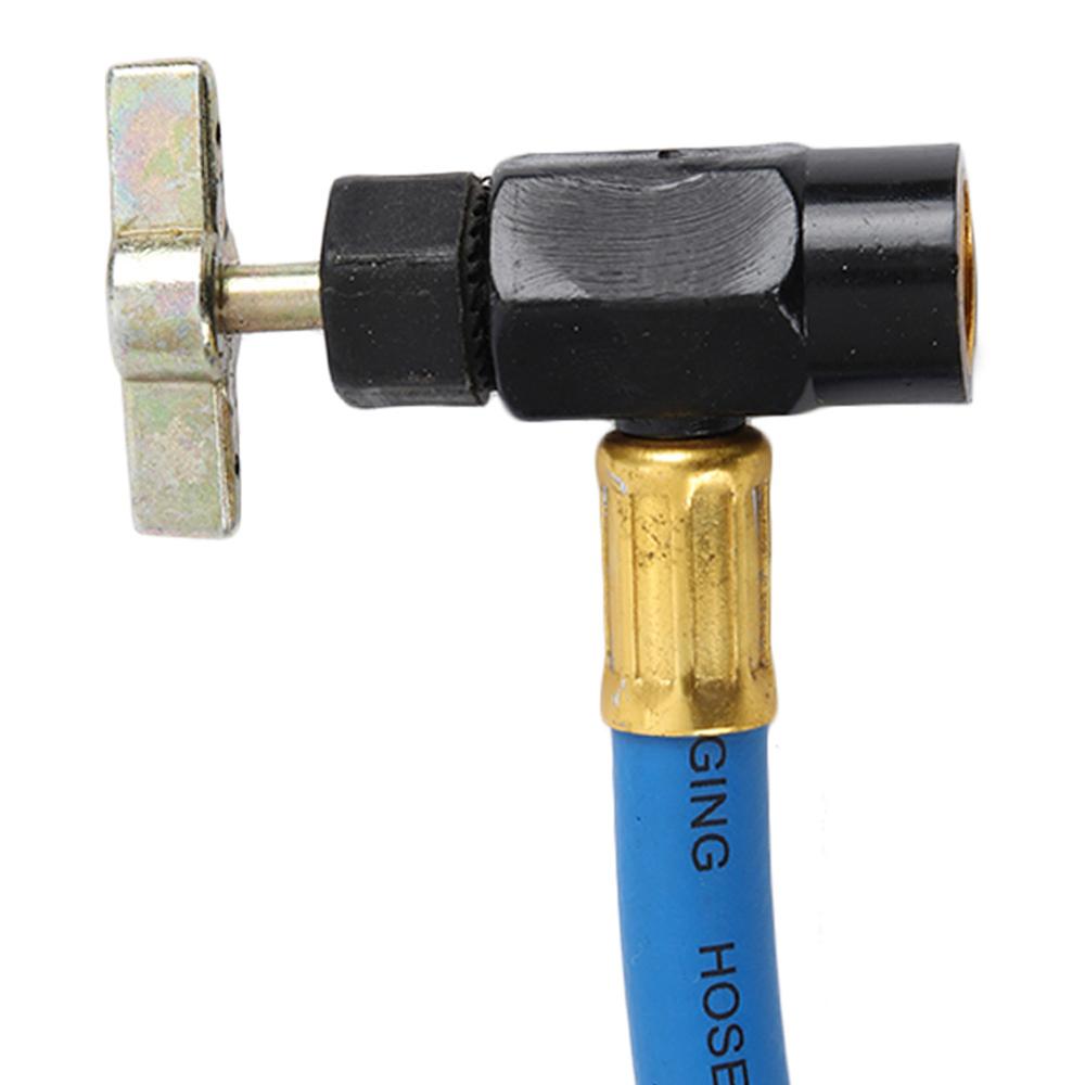 R134A Car Air Conditioning Refrigerant Measuring Hose Pressure Gauge Automotive supplies